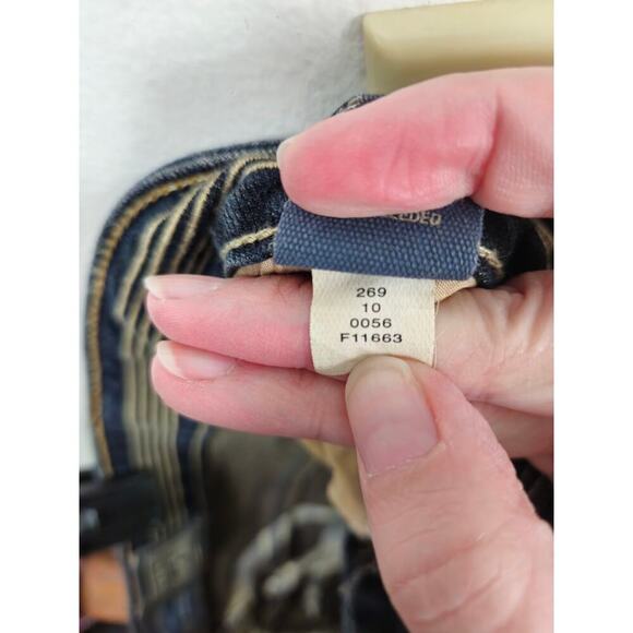 Y2K Style Converse One Star Black Denim Skirt Size 6 Small - Picture 9 of 9